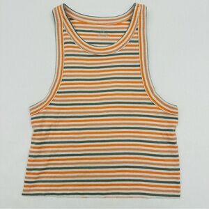 Striped Sleeveless Women's Top